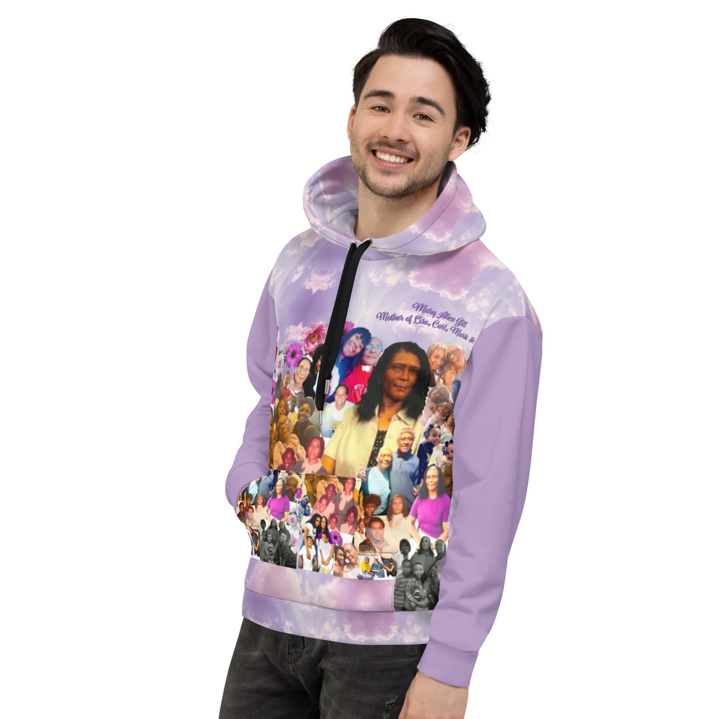 You Customize Yours: "Remembering Our Mother" Personalized Unisex Hoodie