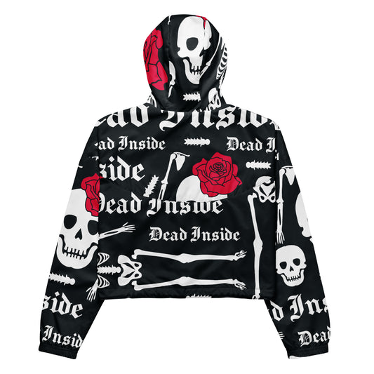 Women's Cropped Emo 🖤 Windbreaker