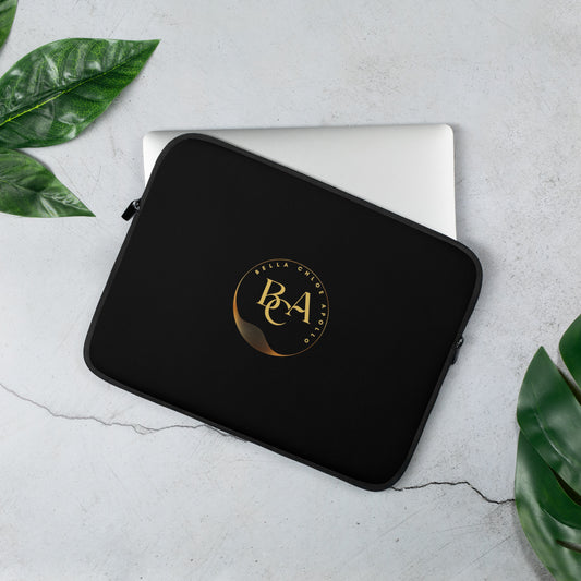 Premium Laptop Sleeve BellaChloeApollo Logo
