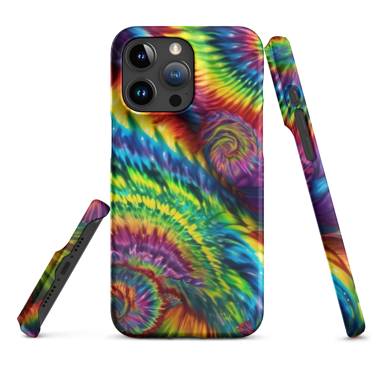 Snap case for iPhone® Abstract painting print, Tie-dye print