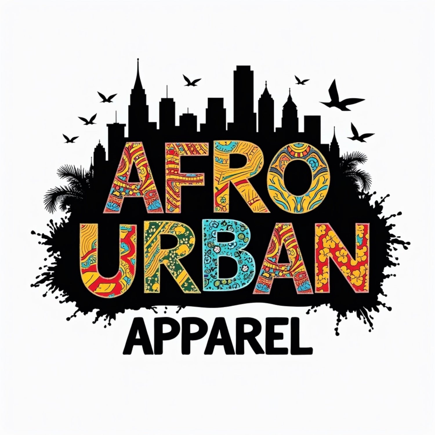AFRO URBAN APPAREL,  African PRINTED MUDCLOTH Streetwear, Hoodies, Tees, Slides, Pants, Mix/Match Styles