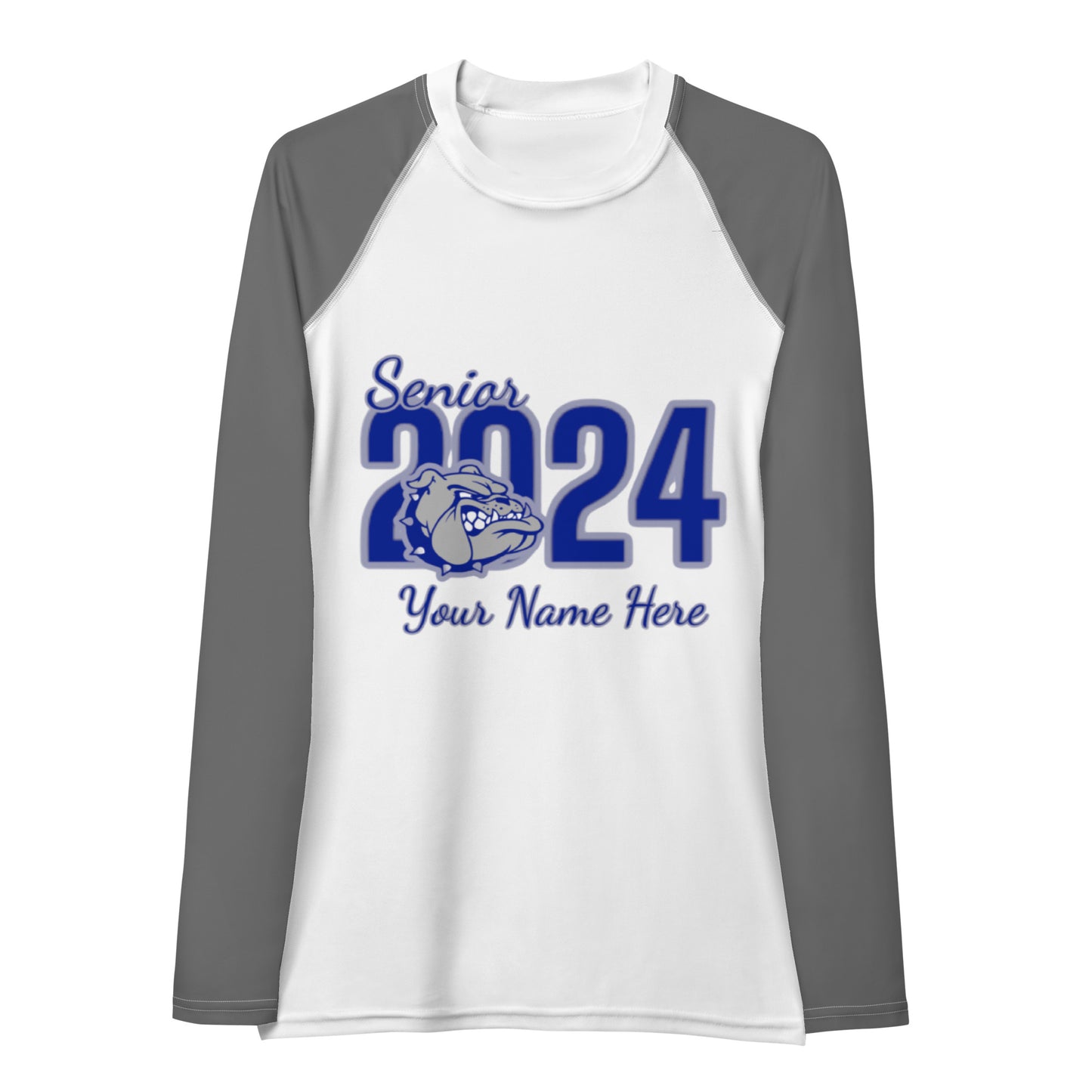 Sun Protection - Personalized  Rash Guard - Women's Sizes XS-3XL